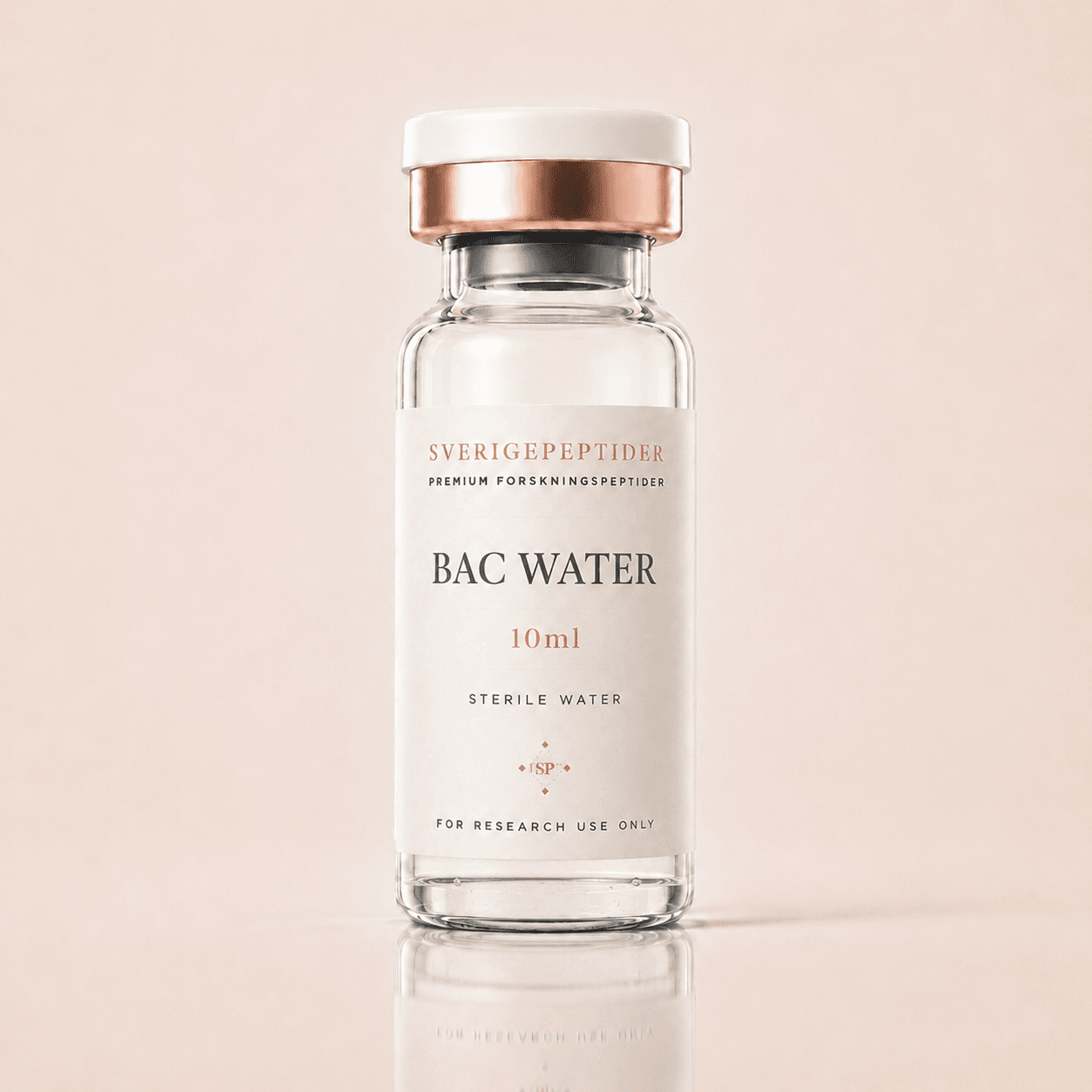 Bacteriostatic Water 10ml forskningspeptid