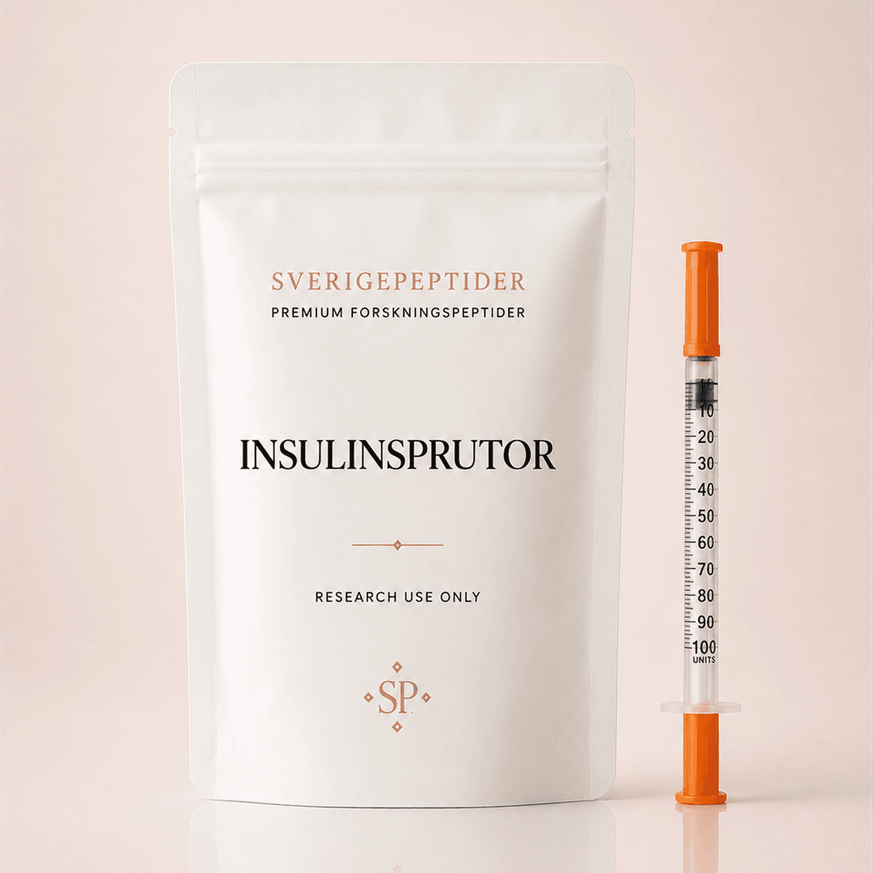 Insulinsprutor forskningspeptid